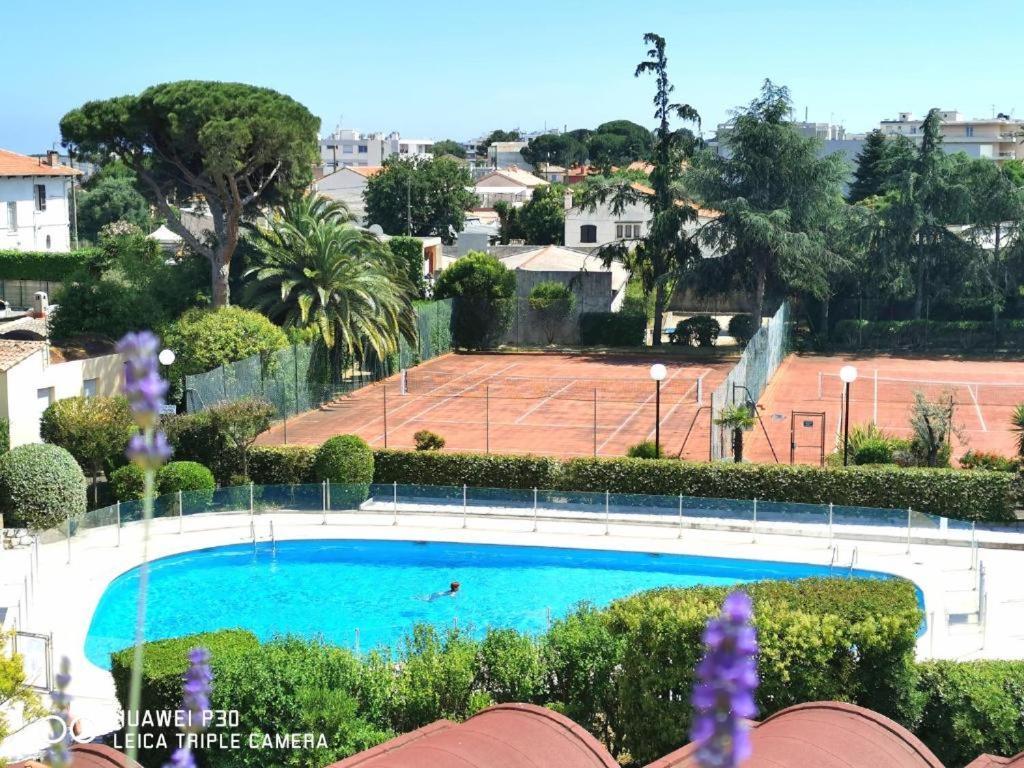 2 Pieces Climatise-Wifi / 4 Voyageurs / Boxe Prive / 2 Piscines / 2 Tennis / Petanque / Pingpong Antibes Eksteriør bilde